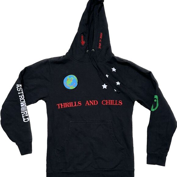 Travis Scott Astroworld World Peace Hoodie - Picture 1 of 6